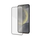 FULLGLASS - Vetro 9H con bordo colorato nero compatibile con Samsung Galaxy S25 5G/ Galaxy S25 5G Enterprise Edition/ Galaxy S24 4G