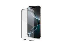 FULLGLASS - Vetro 9H con bordo colorato nero compatibile con Apple iPhone 16e/ iPhone 17e