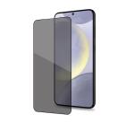 PRIVACY FULL GLASS - Vetro 9H con effetto Privacy e bordo colorato nero compatibile con Samsung Galaxy S25+ 5G