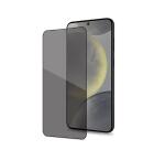 PRIVACY FULL GLASS - Vetro 9H con effetto Privacy e bordo colorato nero compatibile con Samsung Galaxy S25 5G/ Galaxy S25 5G Enterprise Edition