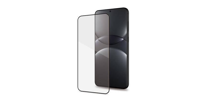 FULLGLASS - Vetro 9H con bordo colorato nero compatibile con Samsung Galaxy A26 5G/ Galaxy A26 5G Enterprise Edition/ Galaxy A16 5G/ Galaxy A16 4G