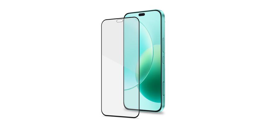 FULLGLASS - Vetro 9H con bordo colorato nero compatibile con Honor 400 Lite/ 200 Lite/ X8c/ X8b