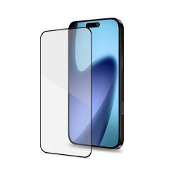 FULLGLASS - Vetro 9H con bordo colorato nero compatibile con Apple iPhone 17 Pro Max/ iPhone 16 Pro Max [IPHONE 17 CASES]