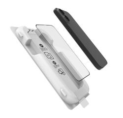 GLASSKIT - Applicatore auto-allineante con vetro protettivo 9H con spessore 0.3 mm compatibile con Apple iPhone 17 [IPHONE 17 CASES]