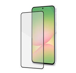 FULLGLASS - Vetro 9H con bordo colorato nero compatibile con Samsung Galaxy A57 5G/ Galaxy A57 5G Enterprise Edition