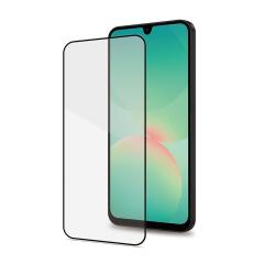 FULLGLASS - Vetro 9H con bordo colorato nero compatibile con Samsung Galaxy A27 5G/ Galaxy S24 FE/ Galaxy S24 FE Enterprise Edition