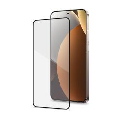 FULLGLASS - Vetro 9H con bordo colorato nero compatibile con Xiaomi Redmi Note 15 Pro 5G/ Poco X8 5G
