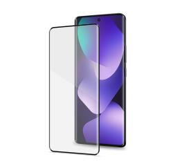 3DGLASS - Vetro 9H con bordo colorato nero per schermo curvo compatibile con Xiaomi Redmi Note 15 5G/ Redmi Note 15 4G/ Poco M8 5G