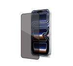 PRIVACY FULL GLASS - Vetro 9H con effetto Privacy e bordo colorato nero compatibile con Apple iPhone 18 Pro [IPHONE 18 CASES]