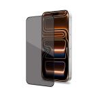 PRIVACY FULL GLASS - Vetro 9H con effetto Privacy e bordo colorato nero compatibile con Apple iPhone 18 Pro Max [IPHONE 18 CASES]