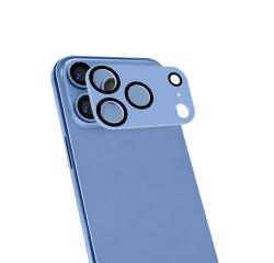 CAMERAPRO1200 - Vetro 9H doppio trattamento per la protezione della fotocamera, match in color, colore Light Blue, compatibile con iPhone 18 Pro/iPhone 17 Pro [IPHONE 18 CASES]