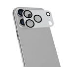 CAMERAPRO1201 - Vetro 9H doppio trattamento per la protezione della fotocamera, match in color, colore Silver, compatibile con iPhone 18 Pro Max/iPhone 17 Pro Max [IPHONE 18 CASES]