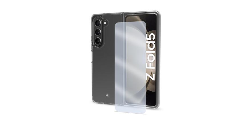 EASY - Vetro 9H con spessore 0.3 mm compatibile con Samsung Galaxy Z Fold 5/ Galaxy Z Fold 6/ Z Fold 6 EE