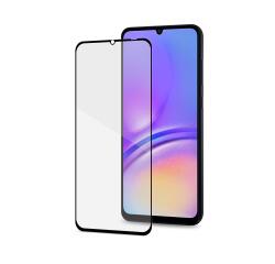 FULLGLASS - Vetro 9H con bordo colorato nero compatibile con Samsung Galaxy A05/ Galaxy A05s