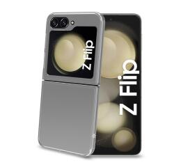 FOLDING - Cover in TPU composta da scocca anteriore e posteriore trasparente compatibile con Samsung Galaxy Z Flip 7 FE/ Z Flip 6/ Z Flip 6 Enterprise Edition