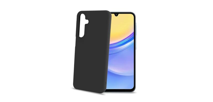 CROMO - Cover in morbido TPU con finitura soft touch colore nero compatibile con Samsung Galaxy A16 5G/ A16 5G EE/ Galaxy A16 4G/ A16 4G EE
