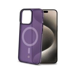 MAGSUIT- Cover semi trasparente in materiale PC compatibile con la tecnologia Magsafe texture ruvida compatibile con Apple iPhone 16 Pro [IPHONE 16 CASES]