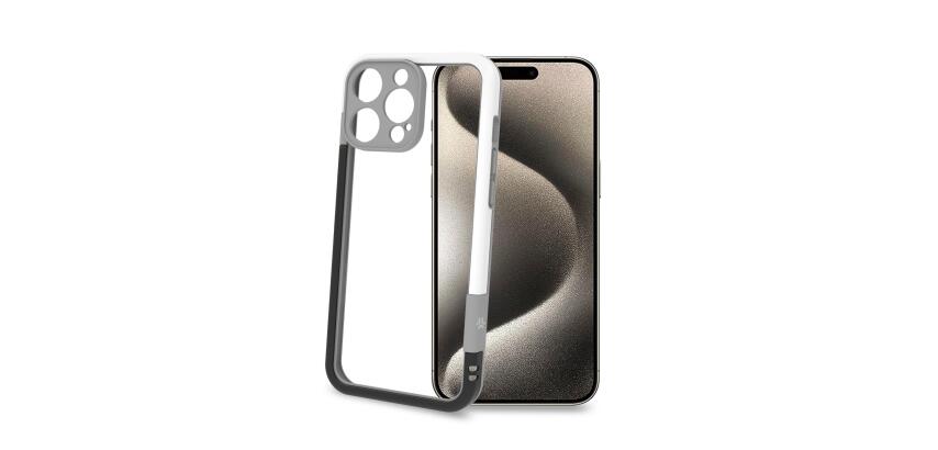 BUMPER - Bumper cover in materiale flessibile, protegge i bordi e la fotocamera posteriore compatibile con Apple iPhone 16 Pro Max [IPHONE 16 CASES]