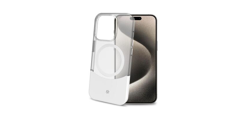 MAGDUAL - Cover trasparente con finitura soft touch compatibile con la tecnologia Magsafe per Apple iPhone 16 Pro Max [IPHONE 16 CASES]