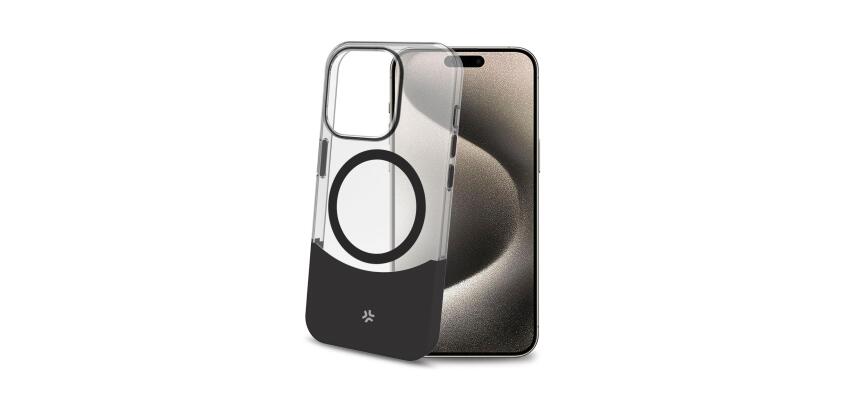 MAGDUAL - Cover trasparente con finitura soft touch compatibile con la tecnologia Magsafe per Apple iPhone 16 Pro [IPHONE 16 CASES]