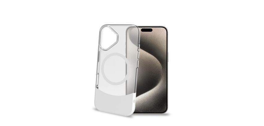 MAGDUAL - Cover trasparente con finitura soft touch compatibile con la tecnologia Magsafe per Apple iPhone 16 [IPHONE 16 CASES]