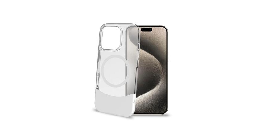MAGDUAL - Cover trasparente con finitura soft touch compatibile con la tecnologia Magsafe per Apple iPhone 16 Pro [IPHONE 16 CASES]