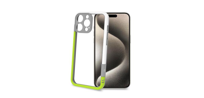 BUMPER - Bumper cover in materiale flessibile, protegge i bordi e la fotocamera posteriore compatibile con Apple iPhone 16 Pro Max [IPHONE 16 CASES]