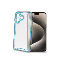 GLOW - Cover trasparente in TPU con bordi che si illuminano al buio compatibile con Apple iPhone 16 [IPHONE 16 CASES]