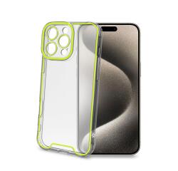 GLOW - Cover trasparente in TPU con bordi che si illuminano al buio compatibile con Apple iPhone 16 Pro Max [IPHONE 16 CASES]