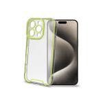 GLOW - Cover trasparente in TPU con bordi che si illuminano al buio compatibile con Apple iPhone 16 Pro [IPHONE 16 CASES]