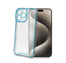GLOW - Cover trasparente in TPU con bordi che si illuminano al buio compatibile con Apple iPhone 16 Pro Max [IPHONE 16 CASES]