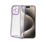 GLOW - Cover trasparente in TPU con bordi che si illuminano al buio compatibile con Apple iPhone 16 Pro Max [IPHONE 16 CASES]