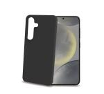 CROMO - Cover in morbido TPU con finitura soft touch colore nero compatibile con Samsung Galaxy S25 5G/ Galaxy S25 5G Enterprise Edition
