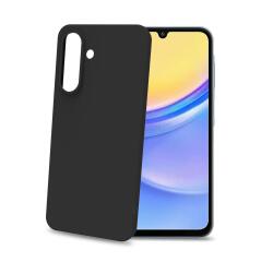 CROMO - Cover in morbido TPU con finitura soft touch colore nero compatibile con Samsung Galaxy A56 5G/ Galaxy A56 5G Enterprise Edition