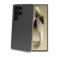GELSKIN - Cover morbida trasparente in TPU compatibile con Samsung Galaxy S25 Ultra 5G/ Galaxy S25 Ultra 5G Enterprise Edition