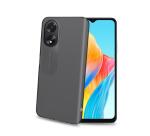 GELSKIN - Cover morbida trasparente nero in TPU compatibile con Oppo A18/ A38
