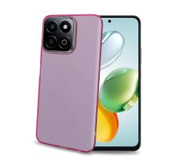 GELSKIN - Cover morbida trasparente rosa in TPU compatibile con Honor 200 Smart