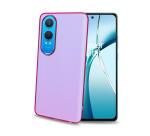 GELSKIN - Cover morbida trasparente rosa in TPU compatibile con Oneplus Nord CE 4 Lite