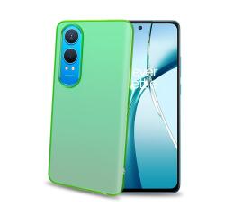 GELSKIN - Cover morbida trasparente verde in TPU compatibile con Oneplus Nord CE 4 Lite