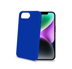 CROMO - Cover in morbido TPU con finitura soft touch colore blu compatibile con Apple iPhone 16e/ iPhone 17e