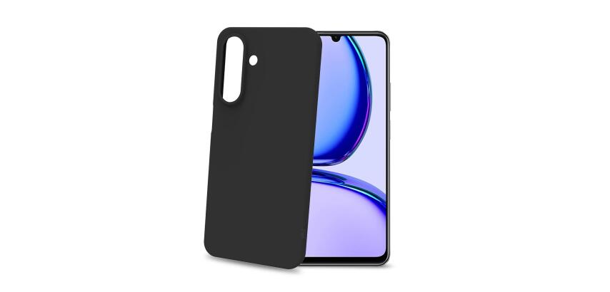 CROMO - Cover in morbido TPU con finitura soft touch colore nero compatibile con Samsung Galaxy A26 5G/ Galaxy A26 5G Enterprise Edition