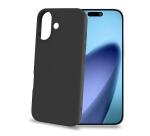 CROMO - Cover in morbido TPU con finitura soft touch colore nero compatibile con Apple iPhone 17 [IPHONE 17 CASES]