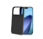 CROMO - Cover in morbido TPU con finitura soft touch colore nero compatibile con Apple iPhone 17 Pro [IPHONE 17 CASES]