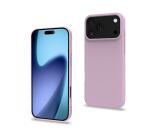 CROMO - Cover in morbido TPU con finitura soft touch colore rosa compatibile con Apple iPhone 17 Pro Max [IPHONE 17 CASES]