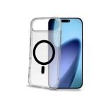 GELSKINMAG - Cover morbida trasparente in TPU, compatibile con la tecnologia Magsafe, anello magnetico color Nero per Apple iPhone Air [IPHONE 17 CASES]