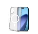 GELSKINMAG - Cover morbida trasparente in TPU, compatibile con la tecnologia Magsafe, anello magnetico color Bianco per Apple iPhone 17 [IPHONE 17 CASES]