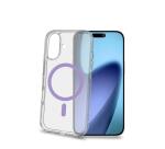 GELSKINMAG - Cover morbida trasparente in TPU, compatibile con la tecnologia Magsafe, anello magnetico color Viola per Apple iPhone 17 [IPHONE 17 CASES]