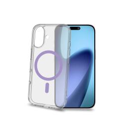 GELSKINMAG - Cover morbida trasparente in TPU, compatibile con la tecnologia Magsafe, anello magnetico color Viola per Apple iPhone 17 [IPHONE 17 CASES]