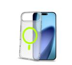GELSKINMAG - Cover morbida trasparente in TPU, compatibile con la tecnologia Magsafe, anello magnetico color Giallo per Apple iPhone Air [IPHONE 17 CASES]