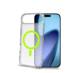 GELSKINMAG - Cover morbida trasparente in TPU, compatibile con la tecnologia Magsafe, anello magnetico color Giallo per Apple iPhone Air [IPHONE 17 CASES]
